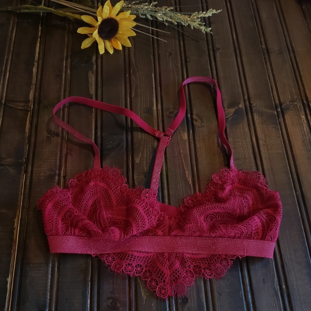 Free People Lace Bralette- XS